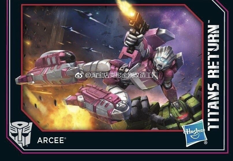 Titans Return Arcee leaked card
