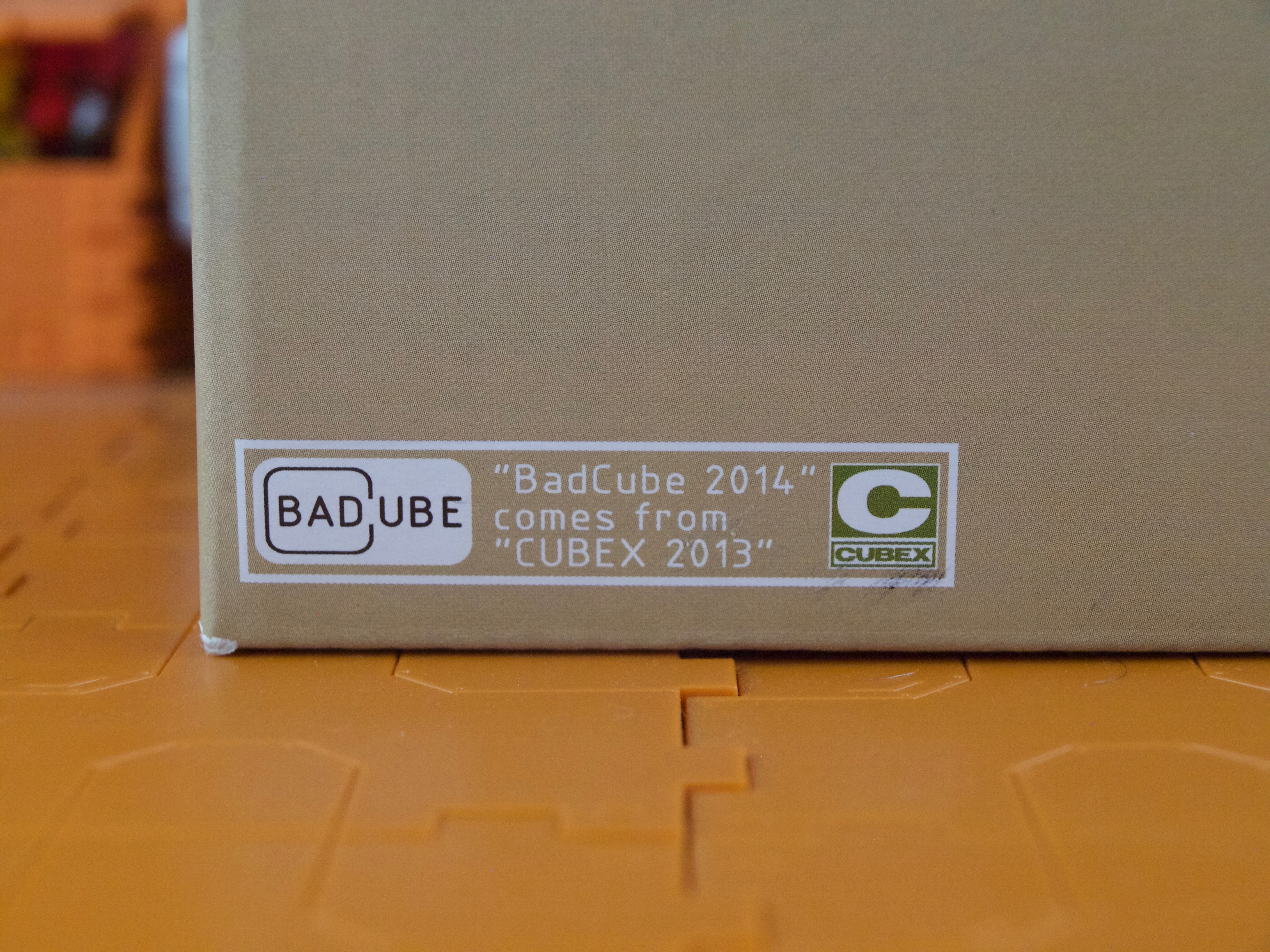 "BadCube 2014" comes from "CUBEX 2013"