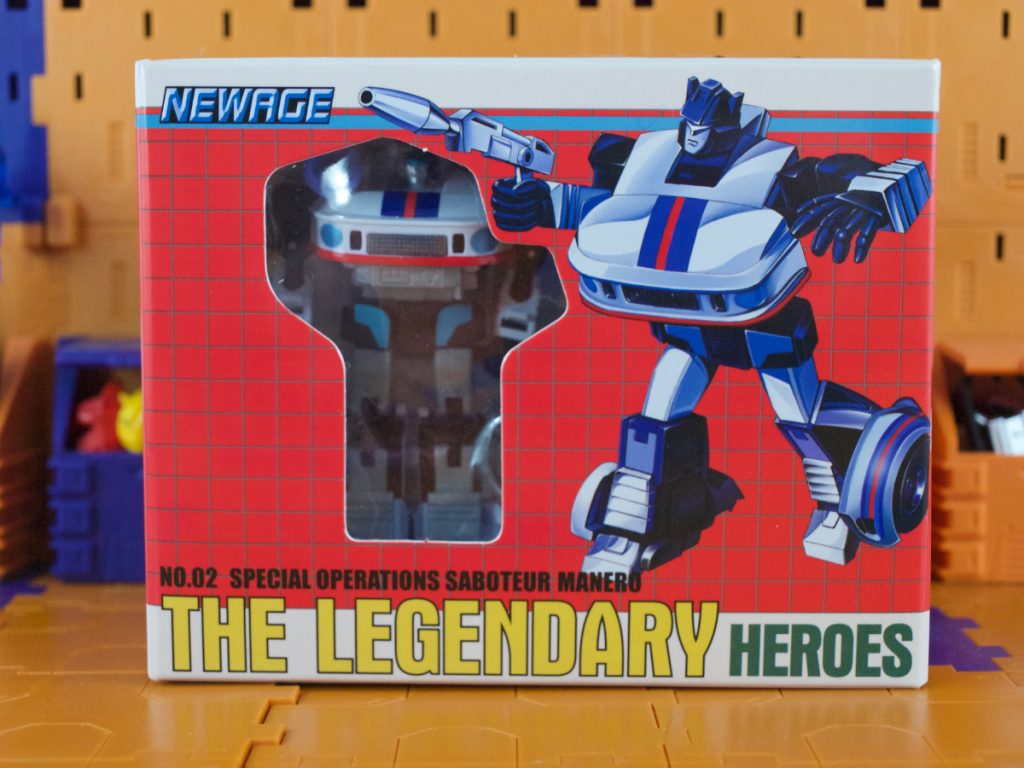 NEWAGE Toys Transformers Mini Warrior Heroes 02 H2 Manero JAZZ Figure In Stock 