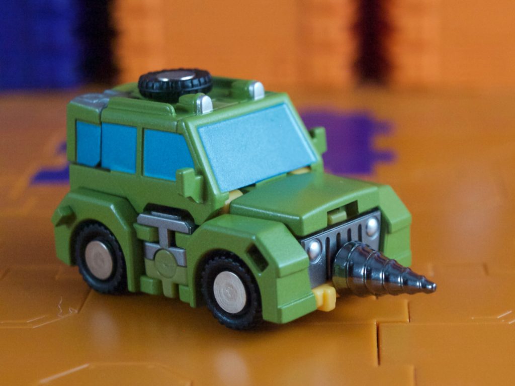 Hogan vehicle mode with TOE drill